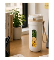 350 ML USB Şarjlı Taşınabilir Smoothie Blender – Spor ve Seyahat İçin