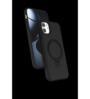 iPhone 11 Regal Magsafe Standlı Kapak - Siyah