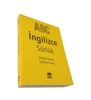 İngilizce Sözlük Karton Kapak 320 Sayfa 1 Adet Sözlük Türkçe İngilizce Sözlüğü İlk Okullar İçin Renkli Baskı