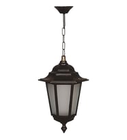 AVONNI BFE-68054-BSY-OP Siyah Boyalı Dış Mekan Aydınlatma E27 Aluminyum Polikarbon Cam 27cm