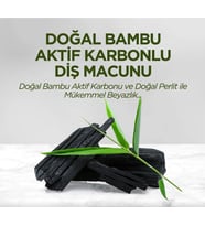 Doğal Bambu Karbonlu Diş Macunu 90 Gr