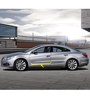 VW Passat CC 2009-2012 Sol Ön Kapı Çıtası Kromaj 3C8853071A