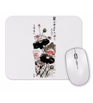 Lotus Flower Lotus Painting Mouse Pad