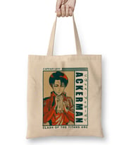 Levi Ackerman Retro Bez Çanta Uzun Saplı