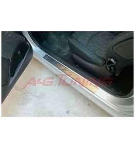 Peugeot 206 Coupe Krom Kapı Eşiği Tk 2Prç Paslanmaz Çelik