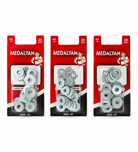 500 ADET 1/4 METAL PUL 12X25PCS (5680)