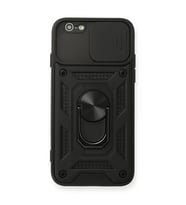 İphone 6 Pars Lens Yüzüklü - Siyah