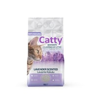 Catty Lavanta Kokulu Kedi Kumu 10 Lt (Beyaz)