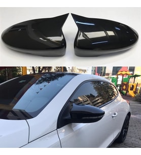 Volkswagen Scirocco Yarasa Ayna Kapağı Piano Black Parlak Siyah