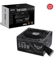 ASUS 550W 80+ BRONZE TUF GAMING 550B 13.5cm Fanlı Power Supply