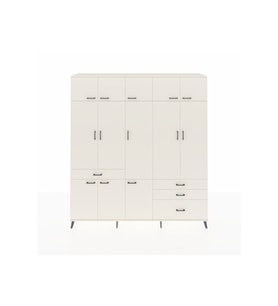 Hyperion Gardrop 8 Raflı 4 Çekmeceli 3 Askılı 220x44x243 Aytaşı-Aytaşı/Aytaşı