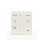 Hyperion Gardrop 8 Raflı 4 Çekmeceli 3 Askılı 220x44x243 Aytaşı-Aytaşı/Aytaşı