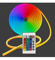 3 Metre Neon LED Işık – Esnek Dekoratif Ortam ve Oda Aydınlatması (4490) (Çok Renkli)