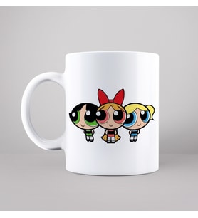 Power Puff Girls Tasarımlı Kupa