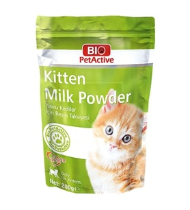 Bio Petactive Kitten Milk Powder Yavru Kedi Süt Tozu 200 G