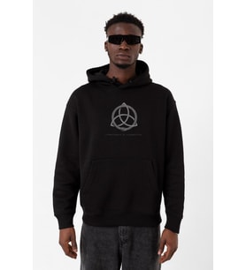 Dark Everything Is Connected Siyah Erkek 3ip Kapşonlu Sweatshirt