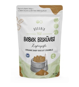 Nessiworld OG Natural Organik Toz Bebek Bisküvisi 240 Gr 6+ Ay
