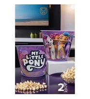 ModaCar My Little Pony Patlamış Mısır Popcorn Kovası 2 li SET