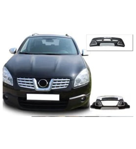 Nissan Qashqai Uyumlu 2006 2010 Ön Arka Difüzör Ön Arka Tampon Koruyucu
