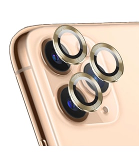 Microsonic Apple iPhone 11 Pro Max Tekli Kamera Lens Koruma Camı Gold