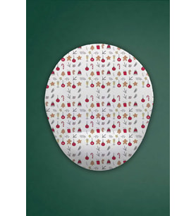 Yılbaşı Temalı Bilek Destekli Mouse Pad