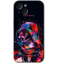 İphone 15 Kılıf HD Desen Baskılı Kılıf - Father Vader