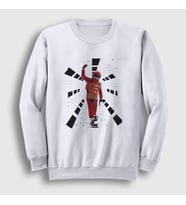 Presmono Unisex Beyaz Astronot Film 2001 A Space Odyssey Sweatshirt 241481tt