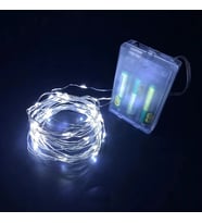 Greyder Gd957 Şerit Pilli Aydınlatma 3 Metre 30 Adet Beyaz Peri Led
