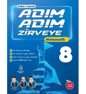 NEWTON 8.SINIF ADIM ADIM ZİRVEYE MATEMATİK ETKİNLİKLİ SORU BANKASI