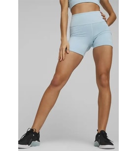 Puma Fıt Hw 5  Tıght Kadın Kısa Tayt (Mavi)