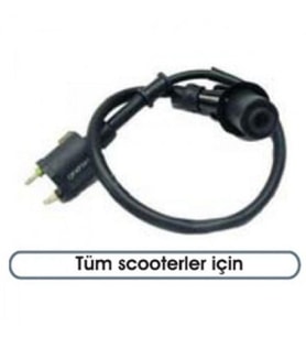 Scooter Bobin Ateşleme Başlıklı