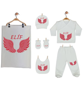 Pia Baby Gl 2205 İsme Özel Battaniye Zıbın Set