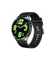 ScHitec Watch Amoled Ekran Android İos HarmonyOs Uyumlu 3 Kordonlu Akıllı Saat Siyah
