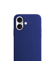 Apple iPhone 17 Liquid Lansman Silikon Kılıf Gece Mavisi