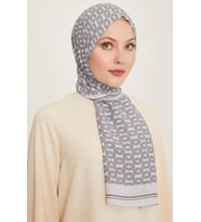 Armine Trend Defne Şal 5772 - 2 - 03 Gri