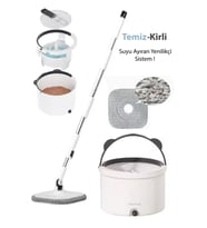 Su Ayrıştırmalı Hijyenik Mop ile Pratik ve Temiz Temizlik Deneyimi