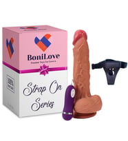 Bonilove Ten Dokusunda Tasarlanan 22 Cm Realistik Penis Dildo