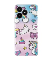 C53 Kılıf Silikon Desen Özel Seri Unicorn Mektup 1800