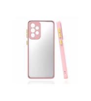 Samsung Galaxy A72 Uyumlu Kılıf Zore Hux Kapak (Pembe)