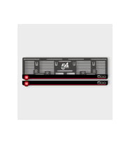 FIAT 500 PROFESSIONAL 3D KABARTMALI PLEKSİ ARABA PLAKALIĞI