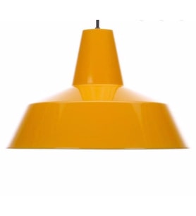 RİOLİGHT TURUNU İÇİ TURUNCU TEKLİ METAL SARKIT ÇAP: 24CM (Siyah)