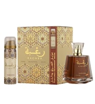 Lattafa Raghba EDP 100 ml + Deodorant 30 ml Unisex Parfüm Seti