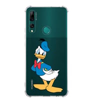 Huawei Y9 Prime 2019  Köşe Korumalı Antişok Kapak Donald Duck Tasarımlı Şeffaf  Kılıf