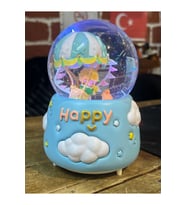 Mega Boy Kar Küresi Küçük Prens Full Otomatik Kar Püskürtmeli Işıklı Müzikli