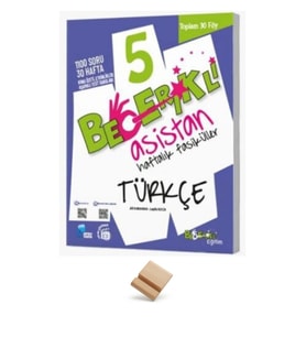 Becerikli Asistan 5. Sınıf Türkçe Haftalık Fasiküller + Telefon Standı