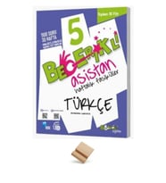Becerikli Asistan 5. Sınıf Türkçe Haftalık Fasiküller + Telefon Standı