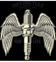 Kanatllı Motor Parçaları 4 Sticker 10x10 cmRenkli Sticker