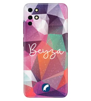 Reeder S71 S23 S19 Max Pro S Zoom Edge Kılıf Desenli İsim Yazılı Kişiye Özel - Model-2 (Çok Renkli)