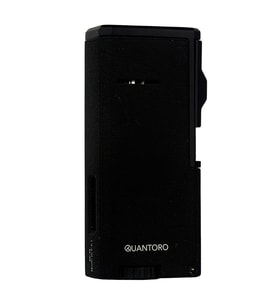 Quantoro 3 Torch Pürmüz Delicili Siyah Metal Puro Çakmağı
