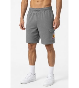 Nike NBA Cargo Shorts Los Angeles Lakers Club Courtside Erkek Pamuklu Kargo Şort Gri